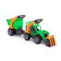 Preview: GripTrac Traktor mit Fronschaufel und Anhänger (box)