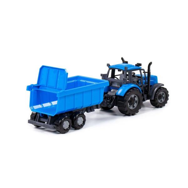 Traktor PROGRESS mit Kippanhänger, Schwungantrieb (Box)