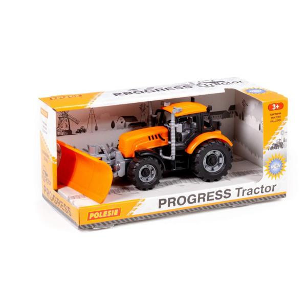 Traktor PROGRESS mit Schneeschild (Box)