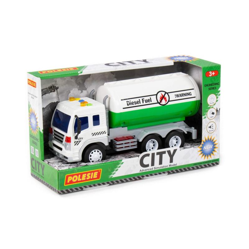 CITY Tankwagen mit Schwungantrieb (Box)