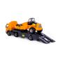 Preview: PowerTruck Tieflader mit Straßenwaltze (Box)