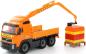 Preview: PowerTruck Kranwagen mit Baustein-Mix 30-tlg. auf Palette