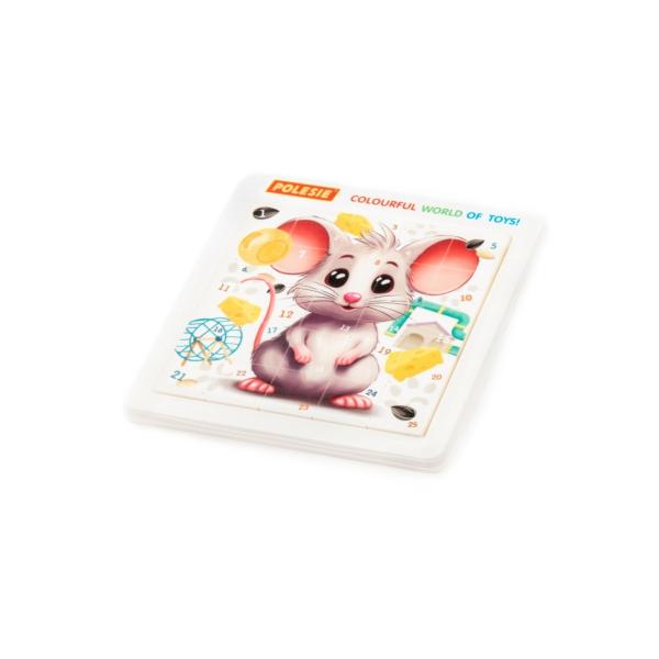 Schiebepuzzle Maus, 25-tlg