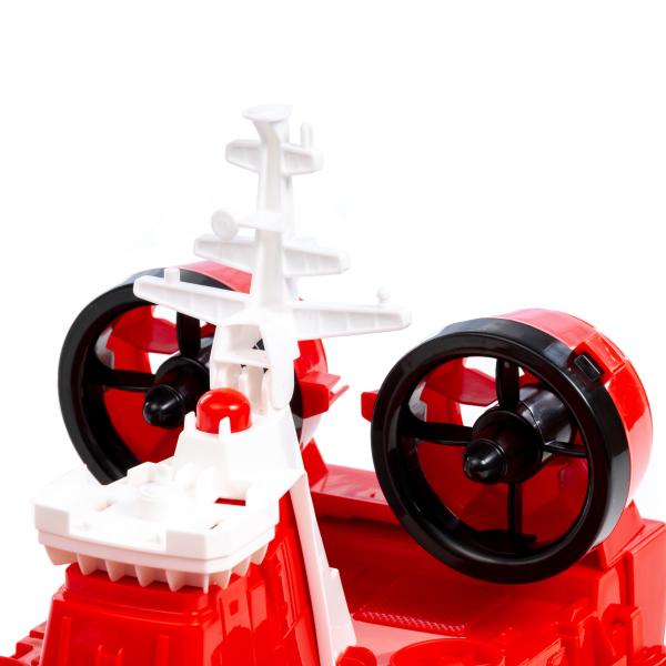 Feuerwehr-Luftkissenboot