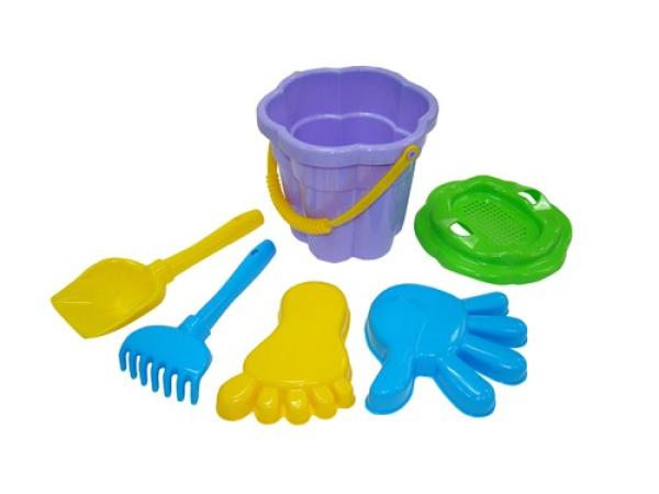 Eimegarnitur Blume mittel, 6-tlg. (Set Nr.308)