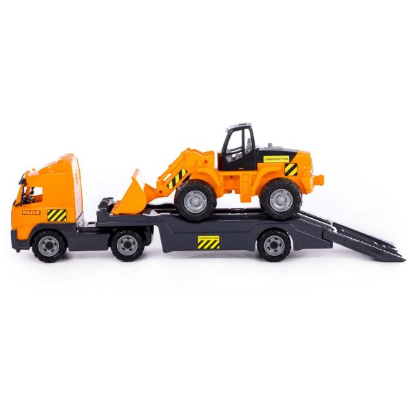 PowerTruck Truck Tieflader mit Schaufellader
