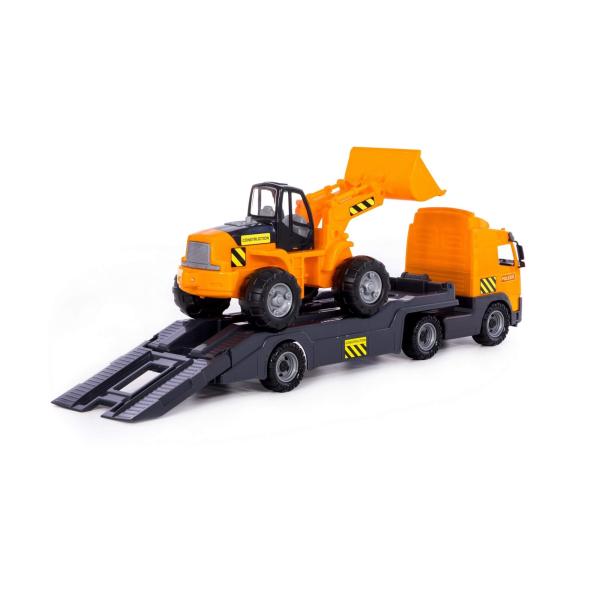 PowerTruck Truck Tieflader mit Schaufellader