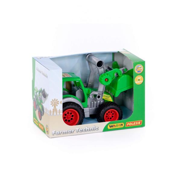 Farmer Techn Traktor mit Frontschaufel (Box)