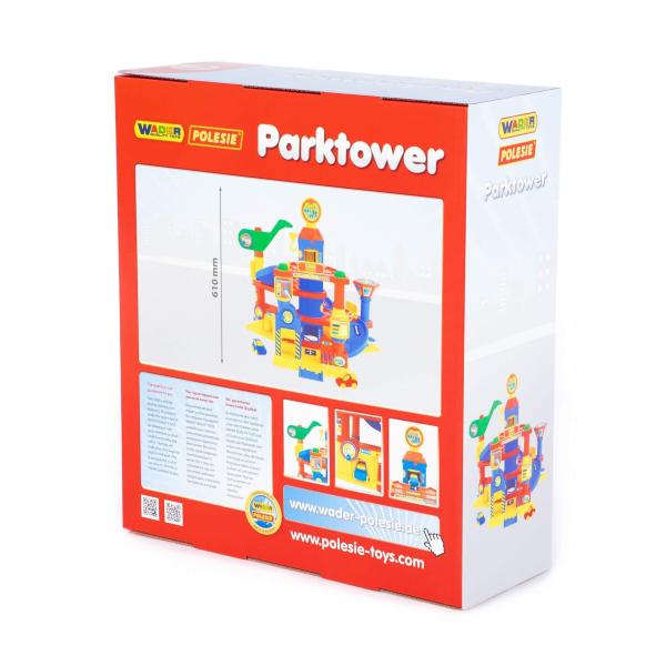 Park Tower mit 4 Ebenen + Autos