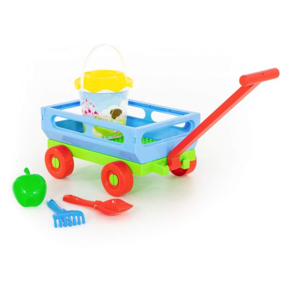 Handwagen mit Eimergarnitur und Gießer, 6-tlg. (Set Nr.420)