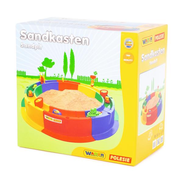 Sandkasten mit Zubehör