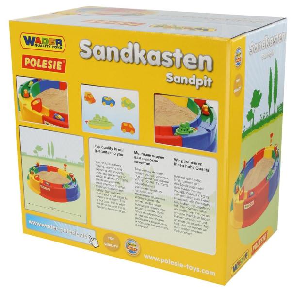 Sandkasten mit Zubehör