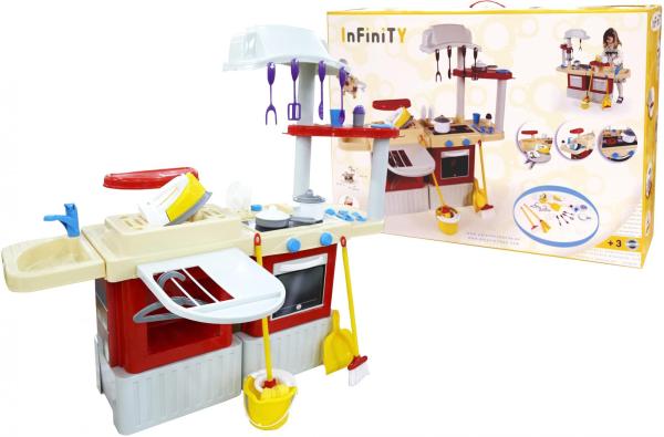 Spielküche "Infinity basic" mit Waschmaschine (box)