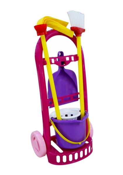 Trolley Putzfrau, klein