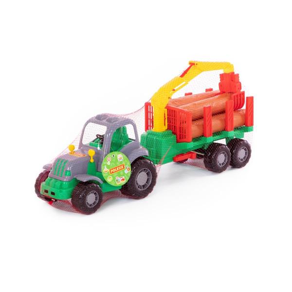 Traktor Herkules Holzfrachter