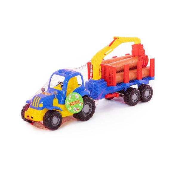 Traktor Herkules Holzfrachter