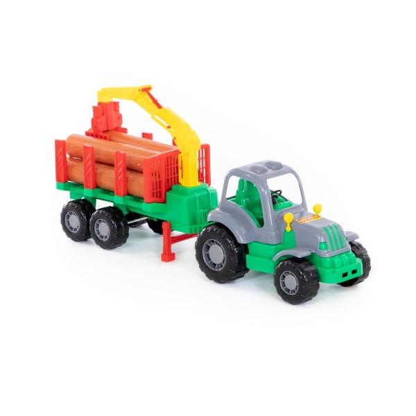 Traktor Herkules Holzfrachter