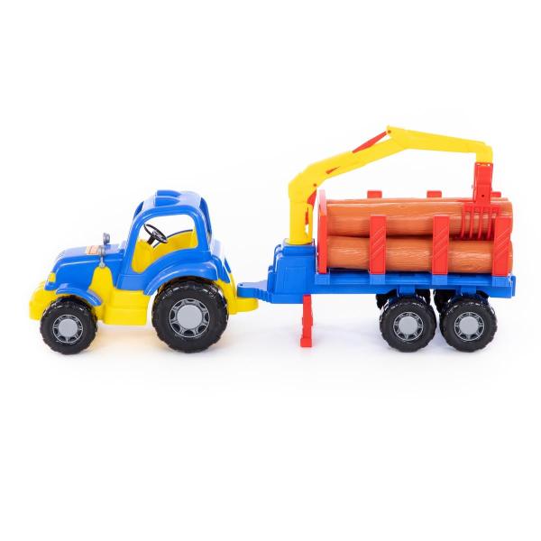 Traktor Herkules Holzfrachter