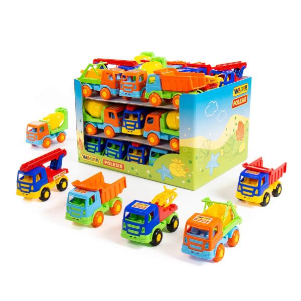 Toby LKWs Mix, 30 Sets (Display)