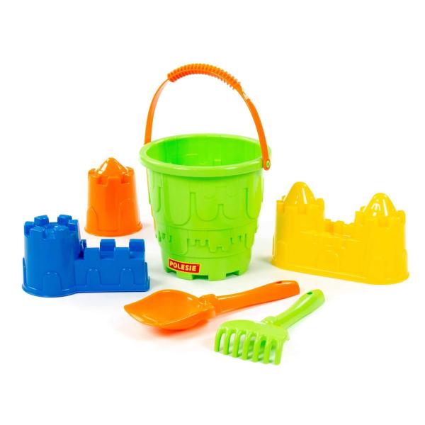 Eimergarnitur Burg groß, 6-tlg. (Set Nr.524)