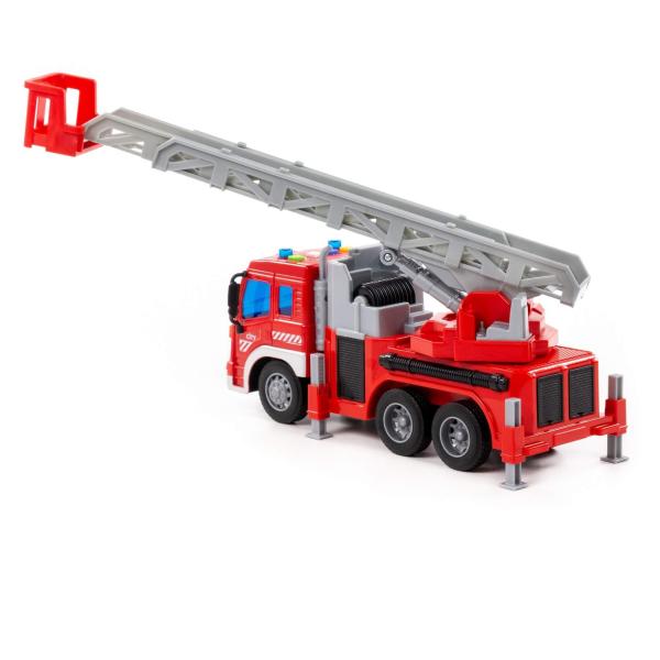 CITY Feuerwehrauto V2 mit Schwungantrieb (Box)