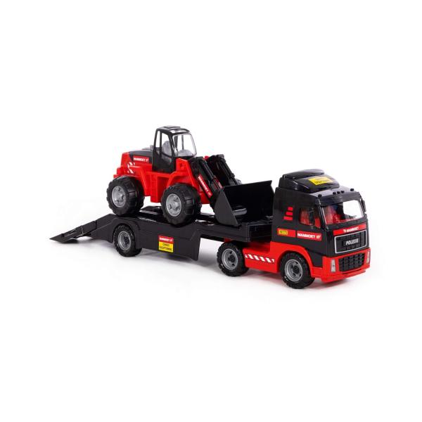 LKW-Tieflader mit Radlader MAMMOET PowerTruck (Box)