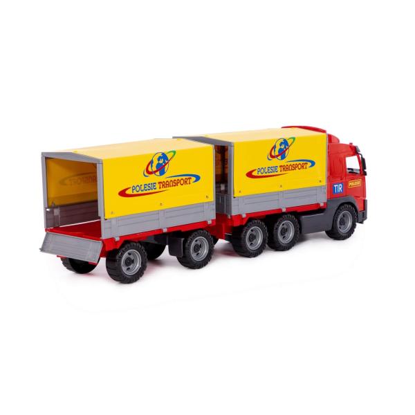 PowerTruck Pritsche mit Plane mit Anhänger (Tray)