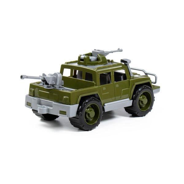 Jeep Defender mit 2 Gewehr