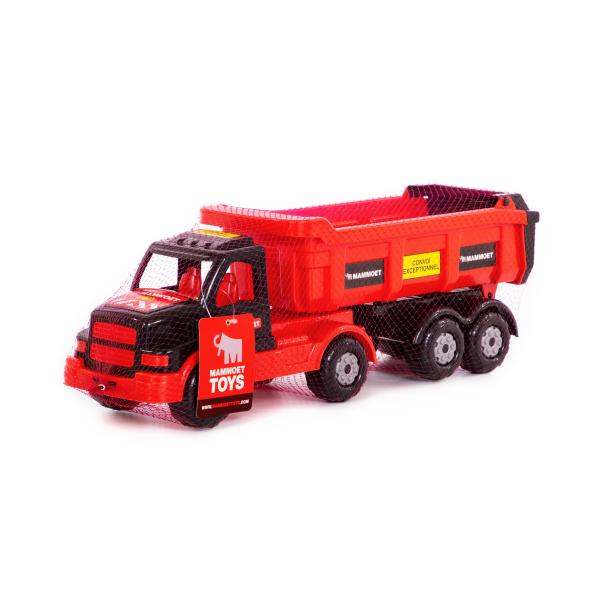 MAMMOET LKW mit Sattelkippmulde