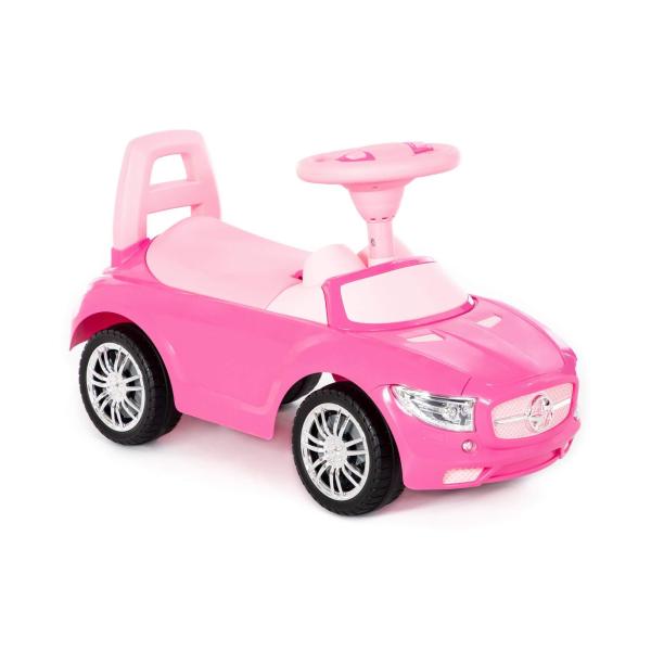 Rutscher SuperCar Nr.1, pink, mit Sound