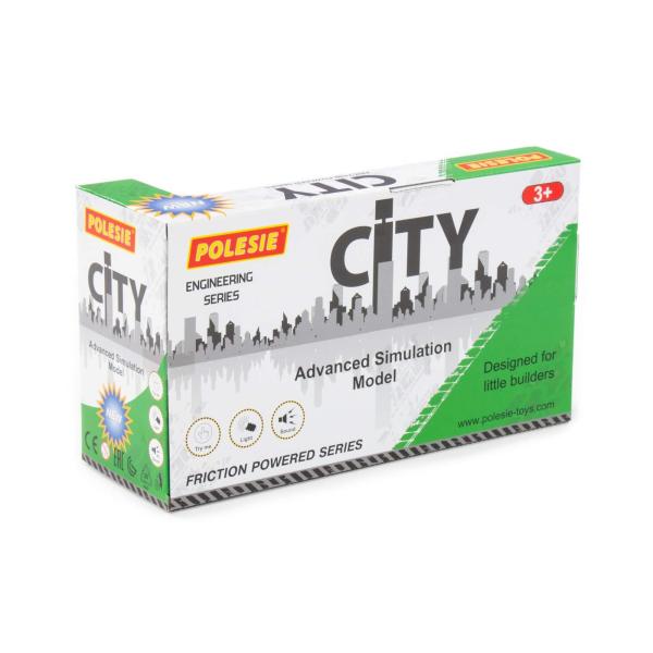 CITY Müllauto mit Schwungantrieb (Box)
