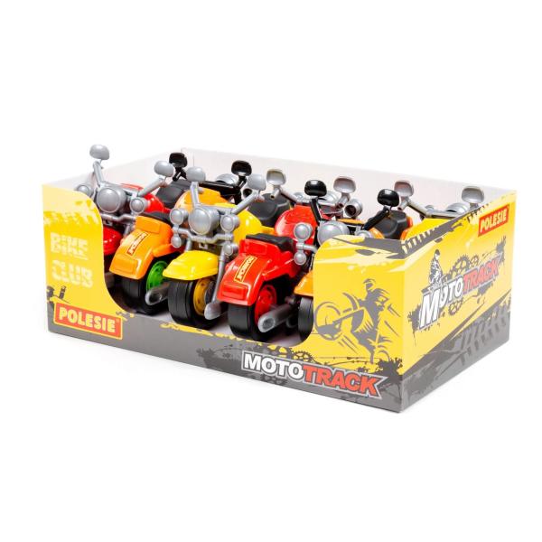 Motorrad Cross, 6 Sets (Display)
