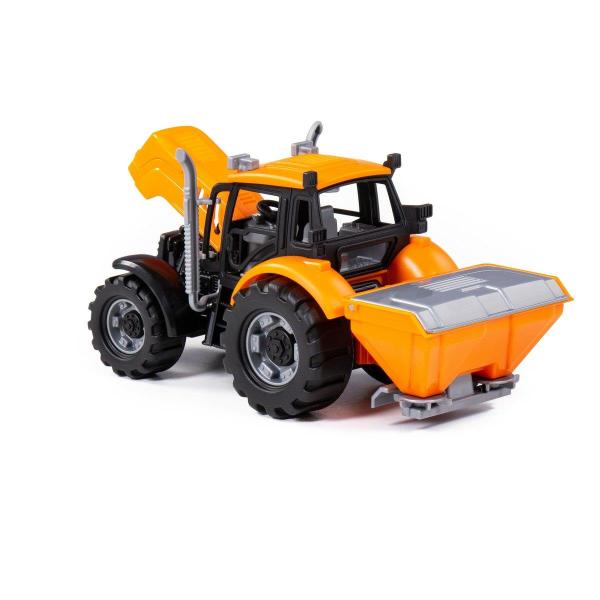 Traktor PROGRESS mit Düngerstreuer, Schwungantrieb (Box)
