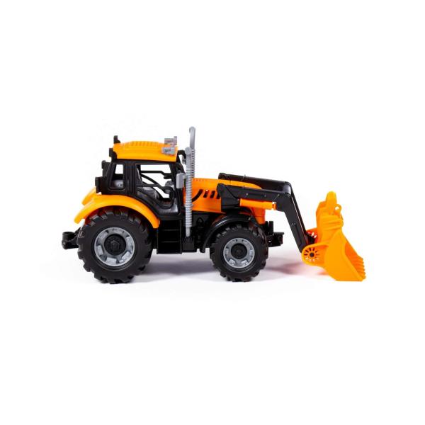 Traktor PROGRESS Schaufellader orange (Box)