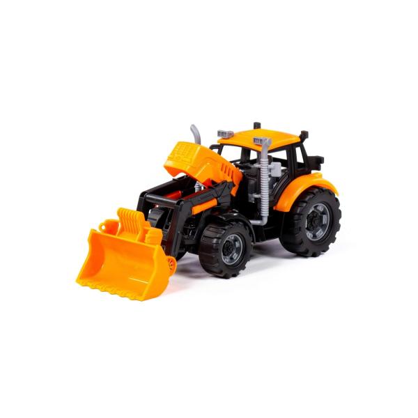 Traktor PROGRESS Schaufellader orange (Box)