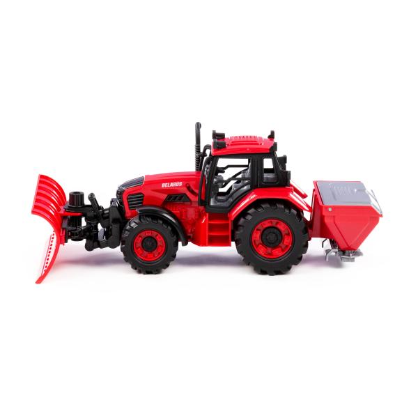 Traktor BELARUS Schneeräumer mit Salzstreuer (box)
