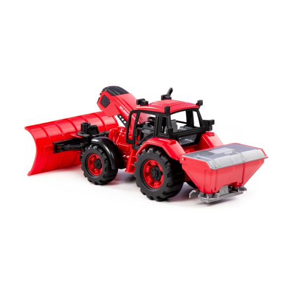 Traktor BELARUS Schneeräumer mit Salzstreuer (box)