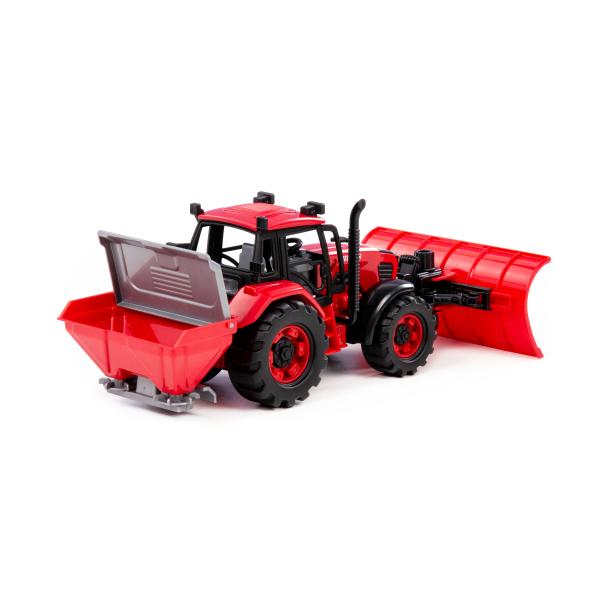 Traktor BELARUS Schneeräumer mit Salzstreuer (box)