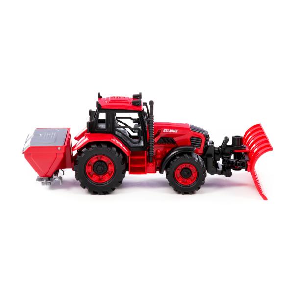 Traktor BELARUS Schneeräumer mit Salzstreuer (box)
