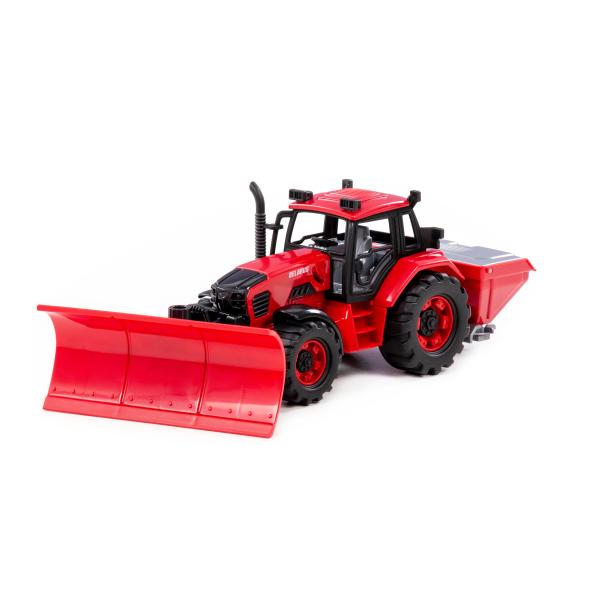 Traktor BELARUS Schneeräumer mit Salzstreuer (box)