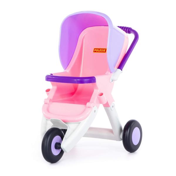 Puppenwagen Anita, 3-Rad, pink