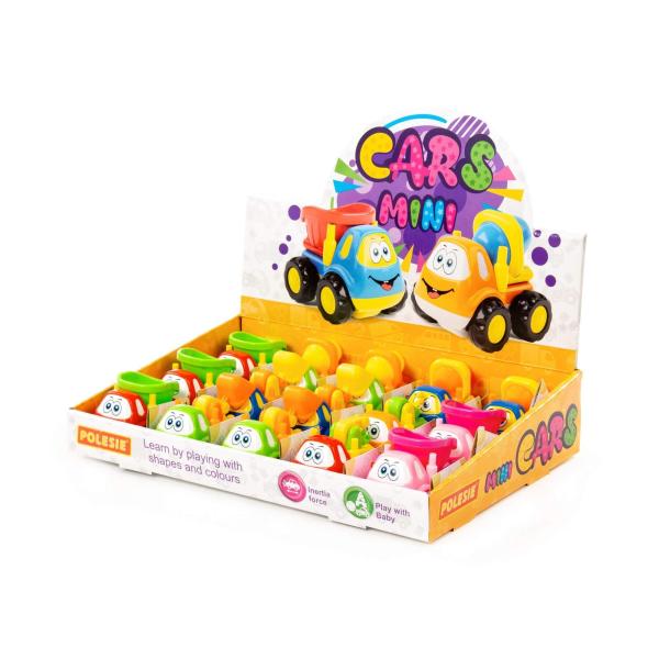 Patrick Autos mit Schwungantrieb, 15 St. im Display