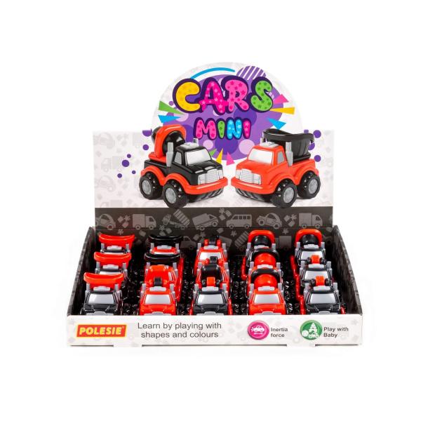 Tomas Autos mit Schwungantrieb, 15 St. im Display