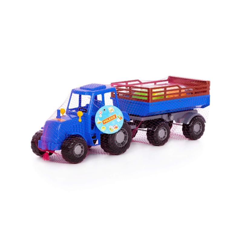 Traktor Harzland mit Anhänger und Früchteset, 5-tlg.