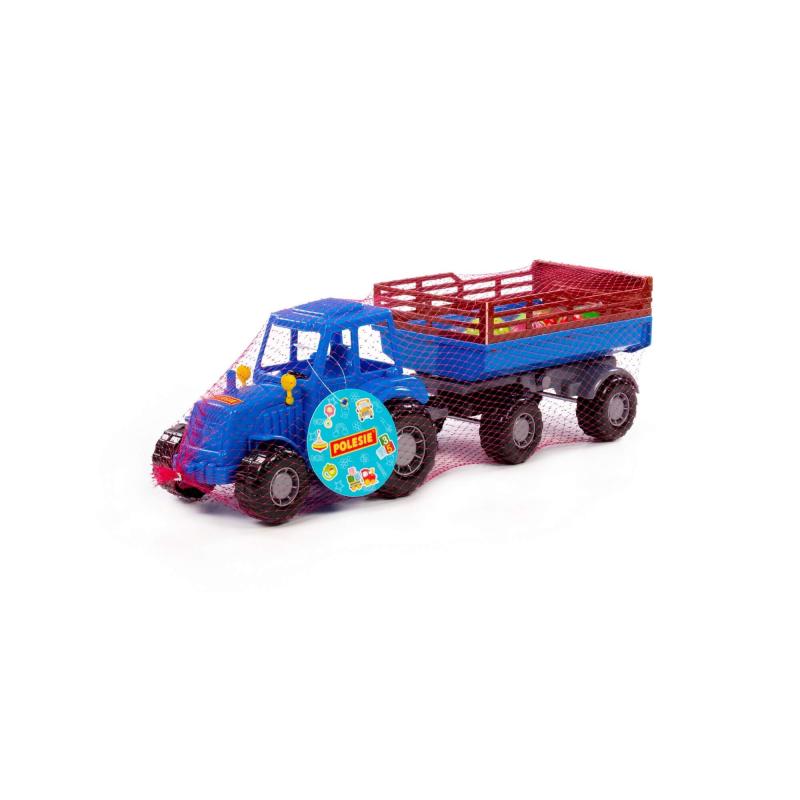 Traktor LittleFarmer mit Anhänger und Gemüseset, 6-tlg.