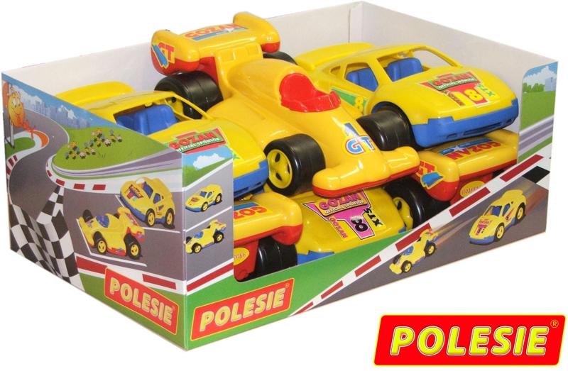 Rennauto (Formel1 + Racing Car) (6 St. im Display)