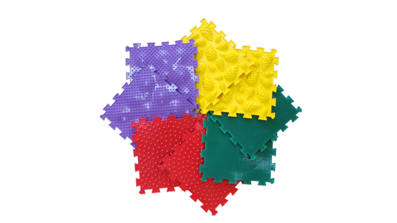 Puzzlematten "Ortho-Puzzle" mix Universal, 8-tlg.