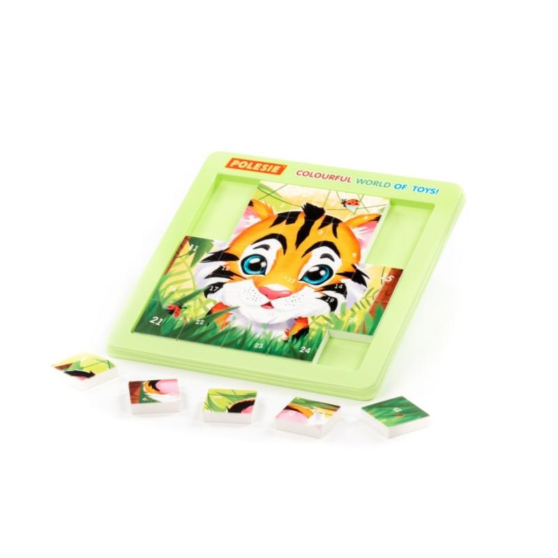 Schiebepuzzle Tiger, 25-tlg