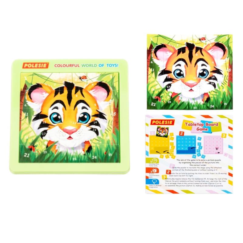 Schiebepuzzle Tiger, 25-tlg
