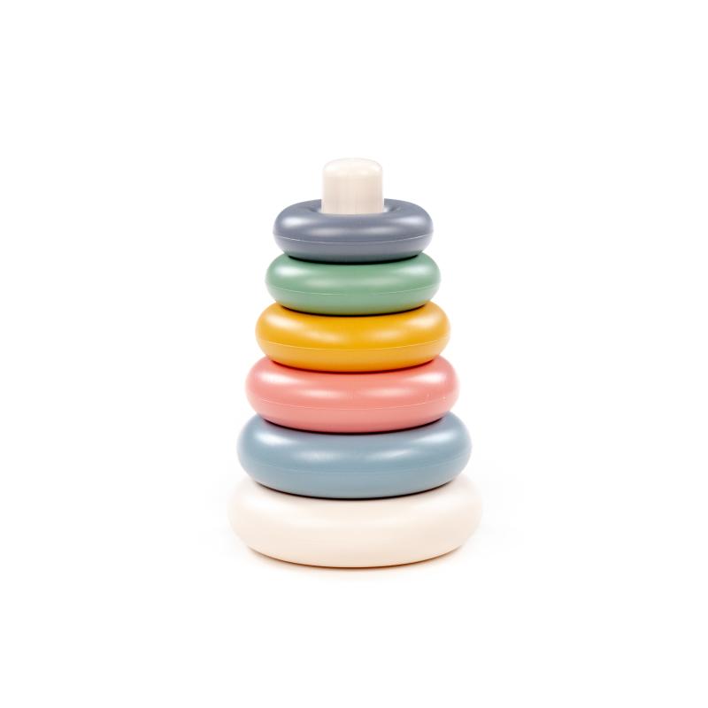 Pyramide mit Ringen, 7-tlg.